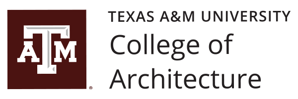 Texas A&M University College of Architecture logo